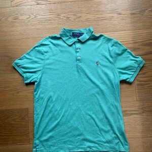 Polo by Ralph Lauren Men's Green Shirt
